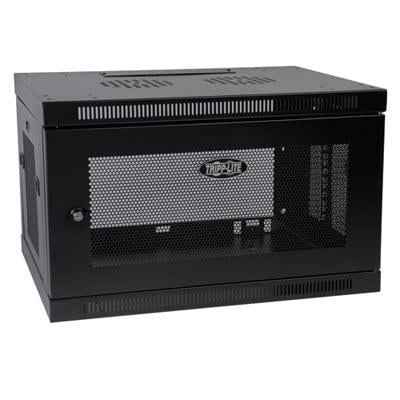 SRW6U SmartRack 6U Low-Profile Switch-Depth Wall-Mount Rack Enclosure Cabinet