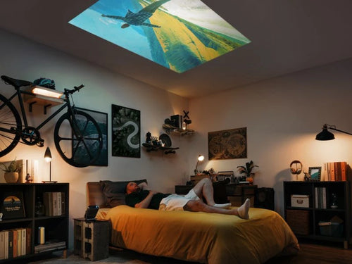 Viewsonic M1X data projector Short throw projector LED WVGA (854x480) Black, Silver