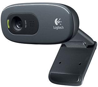 Logitech C270 HD Webcam with Noise-Reducing Mics for Video Calls