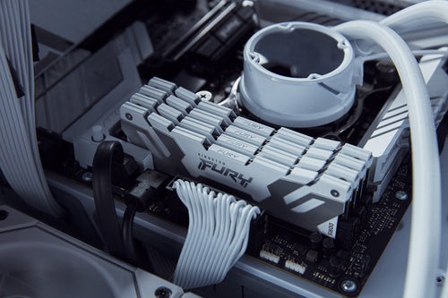Kingston Technology FURY 48GB 8800MT/s DDR5 CL42 CUDIMM (Kit of 2) Renegade White