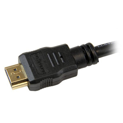 StarTech.com 8ft (2.4m) HDMI Cable - 4K High Speed HDMI Cable with Ethernet - UHD 4K 30Hz Video - HDMI 1.4 Cable - Ultra HD HDMI Monitors, Projectors, TVs & Displays - Black HDMI Cord - M/M