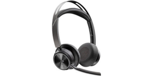 HP Poly Voyager Focus 2 Microsoft Teams Certified USB-C-C Headset +USB-C/A Adapter