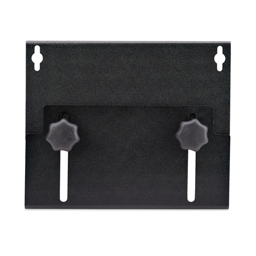 StarTech.com PC Wall Mount Bracket, Supports Desktop Computers Up To 40lb (18kg), Tool-Less Adjustments 1.9-7.8in (50-200mm), Heavy-Duty Wall Mount Shelf/Holder for PC Case/Tower - TAA