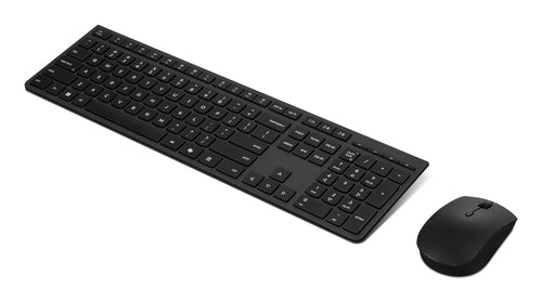 Lenovo 4X31R64327 keyboard Mouse included Office RF Wireless + Bluetooth Canadian Black