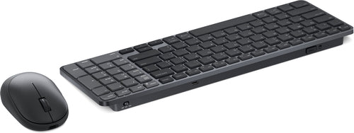 DELL Pro 7 KM746 keyboard Mouse included Universal RF Wireless + Bluetooth Canadian Graphite