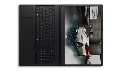 Lenovo ThinkPad P16 Gen 3 Intel Core Ultra 7 255HX Laptop 40.6 cm (16") WQUXGA 32 GB DDR5-SDRAM 1 TB SSD Wi-Fi 7 (802.11be) Windows 11 Pro Black