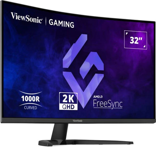 Viewsonic 32" Curved Gaming Monitor computer monitor 81.3 cm (32") 2560 x 1440 pixels Quad HD LCD Black