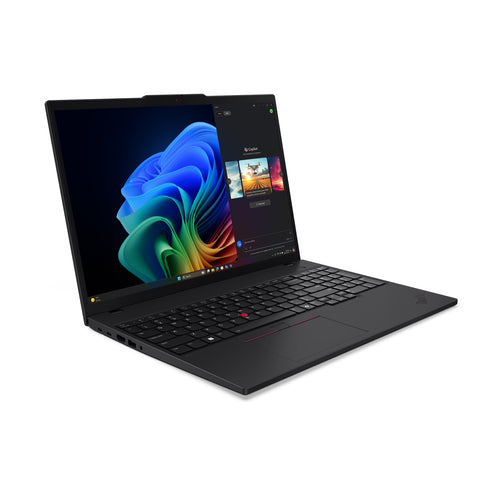 Lenovo ThinkPad T16 Gen 4 (AMD) Copilot+ PC AMD Ryzen AI 7 PRO 350 Laptop 40.6 cm (16") Touchscreen WUXGA 32 GB DDR5-SDRAM 512 GB SSD Wi-Fi 7 (802.11be) Windows 11 Pro Black French