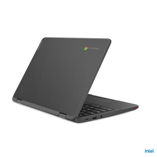 Lenovo 500e Yoga Chromebook Gen 4 Intel® N N100 31 cm (12.2") Touchscreen WUXGA 4 GB LPDDR5-SDRAM 32 GB eMMC Wi-Fi 6E (802.11ax) ChromeOS US English Grey
