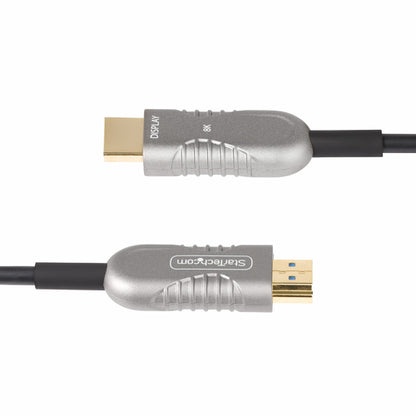 StarTech.com 100ft (30m) HDMI 2.1 Hybrid Active Optical Cable (AOC), CMP, Plenum Rated, 8K Ultra High Speed HDMI 2.1/2.0 Fiber Optic Cable, 48Gbps, 8K 60Hz/4K 120Hz, HDR10+/FRL/TMDS/eARC