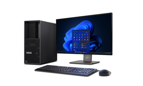 Lenovo ThinkStation P3 Tower Gen 2 Intel Core Ultra 9 285 32 GB DDR5-SDRAM 1 TB SSD Windows 11 Pro Workstation Black