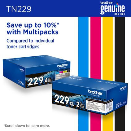 Brother TN-229BK toner cartridge 1 pc(s) Original Black
