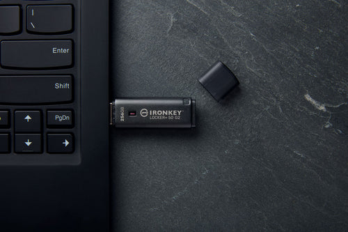 Kingston Technology IronKey 256GB Locker Plus 50 G2, FIPS 197, AES-256