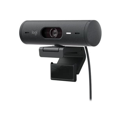 Logitech BRIO 505 Webcam - 4 Megapixel - 60 fps - Graphite - USB Type C - 1920 x 1080 Video - Auto-focus - 4x Digital Zoom - Microphone - Notebook  Display Screen  Monitor