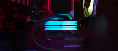 Kingston Technology FURY Beast 16GB 3600MT/s DDR4 CL17 DIMM (Kit of 2) RGB