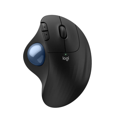 Logitech M575 Wireless Trackball Mouse: USB-A, Bluetooth & Radio Frequency Connection