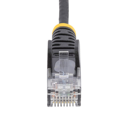 StarTech.com 3 ft. CAT6 Ethernet Cable - Slim - Snagless RJ45 Connectors - Black