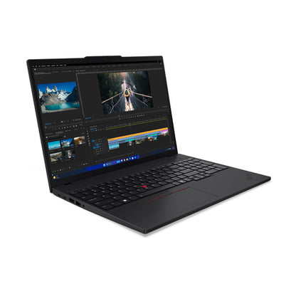 Lenovo ThinkPad T16 Gen 3 Intel Core Ultra 5 125U Laptop 40.6 cm (16") WUXGA 16 GB DDR5-SDRAM 256 GB SSD Wi-Fi 6E (802.11ax) Windows 11 Pro English Black