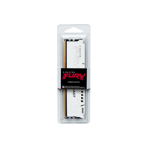 Kingston Technology FURY Beast 32GB 5600MT/s DDR5 CL40 DIMM White XMP
