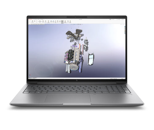 HP Zbook X G1i 16 inch Mobile Workstation PC Wolf Pro Security Edition Intel Core Ultra 9 285H 40.6 cm (16") WUXGA 32 GB DDR5-SDRAM 1 TB SSD NVIDIA RTX PRO 2000 Blackwell Wi-Fi 7 (802.11be) Windows 11 Pro Silver