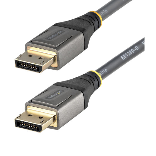 StarTech.com 16.4ft (5m) VESA Certified DisplayPort 1.4 Cable - 8K 60Hz HDR10 - Ultra HD 4K 120Hz Video - DP 1.4 Cable / Cord - For Monitors/Displays - DisplayPort to DisplayPort Cable - M/M