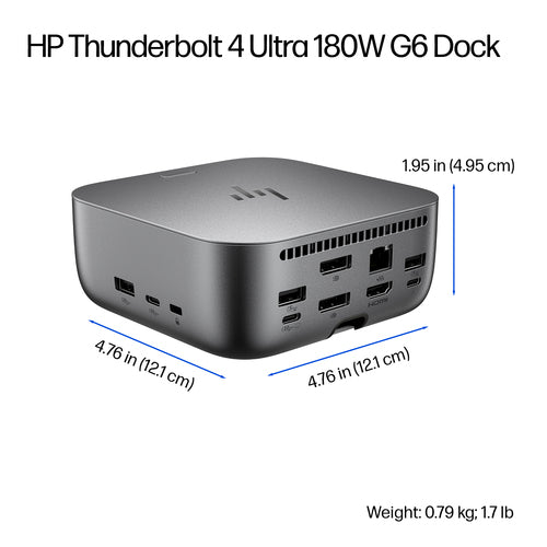HP Thunderbolt 4 Ultra 180W G6 Dock