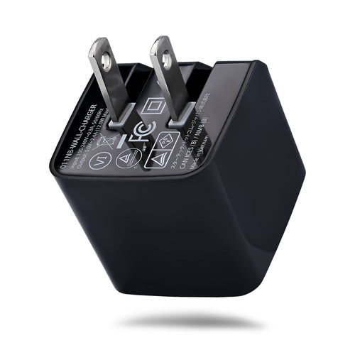 StarTech.com 12W One-Port USB-A Wall Charger, 1x USB-A, iPhone Pro/17/16, iPad, Samsung Galaxy, Portable USB Charger, USB Type A Wall Charger, Black
