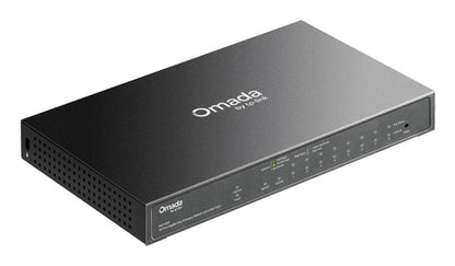 TP-Link Omada ES210GP network switch Managed L2 Gigabit Ethernet (10/100/1000) Power over Ethernet (PoE) DIN rail Black