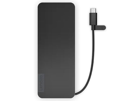 Lenovo 4X11N40213 laptop dock/port replicator Wired USB 3.2 Gen 1 (3.1 Gen 1) Type-C Black