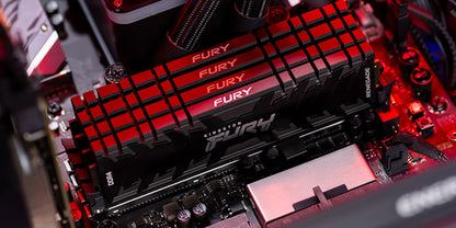 Kingston Technology FURY 32GB 3600MT/s DDR4 CL16 DIMM (Kit of 4) Renegade RGB