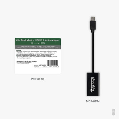 Plugable Technologies USB C to VGA Adapter - Driverless, Compatible with 2018 iPad Pro, 2018 MacBook Air, 2018 MacBook Pro, Surface Book 2, Thunderbolt 3 & More. Supports resolutions up to 1920x1200 @ 60Hz.