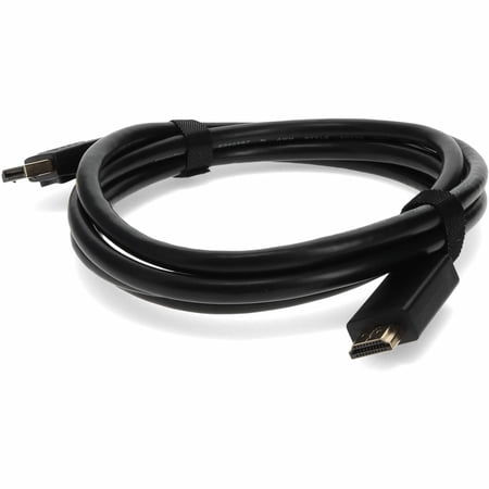 6ft DisplayPort Male to HDMI Male Black Cable Which Requires DP++ For Resolution Up to 2560x1600 [WQXGA] (disport2hdmimm6f)