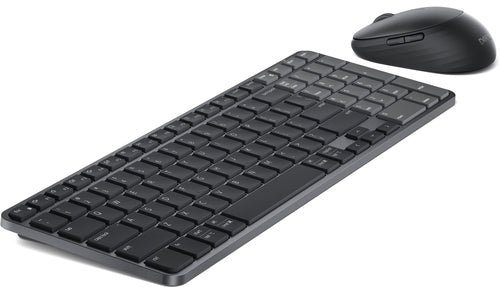 DELL Pro 7 KM746 keyboard Mouse included Universal RF Wireless + Bluetooth Canadian Graphite