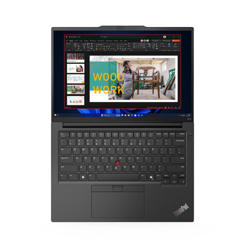 Lenovo ThinkPad E14 Gen 6 (AMD) AMD Ryzen™ 5 7535U Laptop 35.6 cm (14") WUXGA 16 GB DDR5-SDRAM 256 GB SSD Wi-Fi 6 (802.11ax) Windows 11 Pro French Black