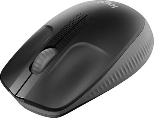 Logitech Wireless Mouse M190 - Full Size Ambidextrous Curve Design  18-Month Battery with Power Saving Mode  Charcoal