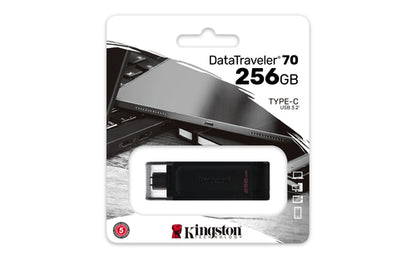 Kingston Technology DataTraveler 256GB USB-C 3.2 Gen 1 70
