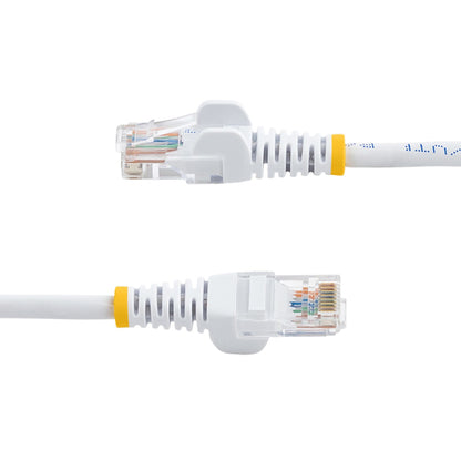StarTech.com 10 ft White Snagless Category 5e (350 MHz) UTP Patch Cable networking cable 3.05 m