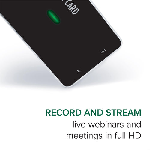 Plugable Technologies HDMI Video Capture Card, USB 3.0 or USB C, Record, Stream and Go Live with DSLR, 1080P 60FPS with HDMI Pass Through - Compatible with Windows, Mac OS, Linux, OBS Streaming