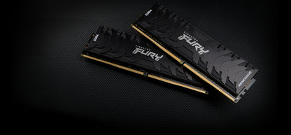 Kingston Technology FURY 16GB 3600MT/s DDR4 CL16 DIMM 1Gx8 Renegade Black