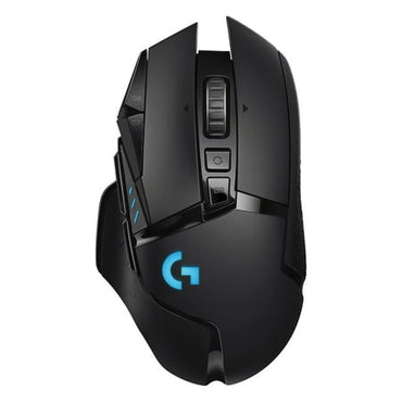 Logitech G502 LIGHTSPEED Wireless Gaming Mouse  HERO 25K Sensor  25 600 DPI  RGB  Adjustable Weights  11 Programmable Buttons  Long Battery Life  On-Board Memory  PC / Mac