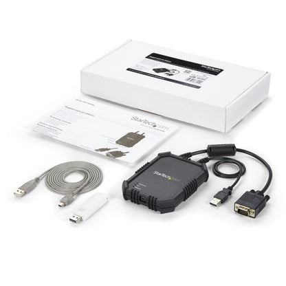 StarTech.com Laptop-to-Server KVM Console with Rugged Housing - TAA