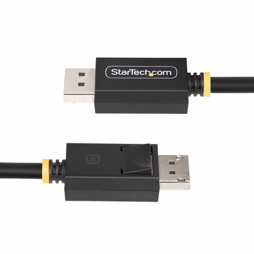 StarTech.com 6ft (1.8m) DisplayPort 2.1 Cable, VESA Certified DP40 DisplayPort Cable w/UHBR10/HDR/HDCP 2.2, 8K 60Hz/4K 144Hz w/DSC 1.2a, 40Gbps, DP 2.1 Cable, UHD Monitor Cord, M/M