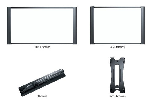 Epson Duet Ultra Portable Projector Screen 80" projection screen 2.03 m (80") 16:9