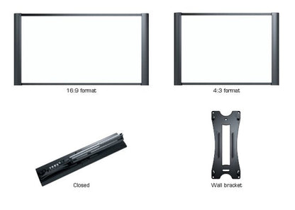 Epson Duet Ultra Portable Projector Screen 80" projection screen 2.03 m (80") 16:9