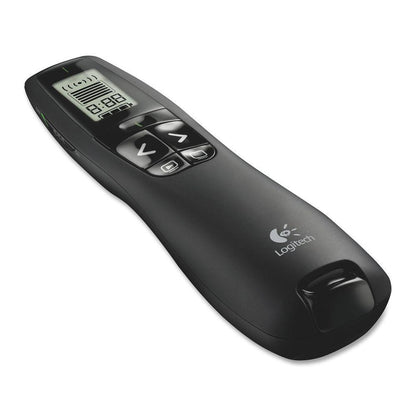 Logitech Professional Wireless Presenter R800 with Green Laser Pointer  100ft Projection  Black