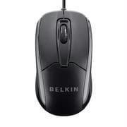Belkin 3-Button Wired Computer Mouse - Ambidextrous  Ergonomic Mouse With 5-Foot USB-A Cord - 800 DPI Wired Mouse With Mouse Wheel Compatible with PCs  Macs  Desktops and Laptops - Black