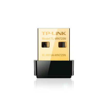 TP-LINK TL-WN725N Nano Wireless N150 Adapter  150Mbps  IEEE 802.11b/g/n  WEP  WPA / WPA2  Plug & Play in Windows 10 (32 bit & 64 bit)