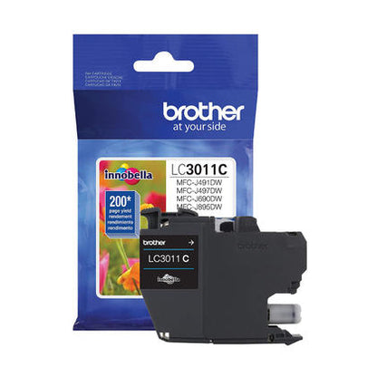 Brother LC3011CS - Cyan - original - ink cartridge - for Brother MFC-J491DW, MFC-J497DW, MFC-J895DW