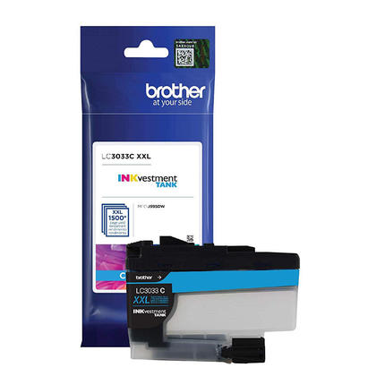 Brother SUPER HIGH YIELD INKVEST-MENT INK CARTRIDGE-CYAN LC3033CS