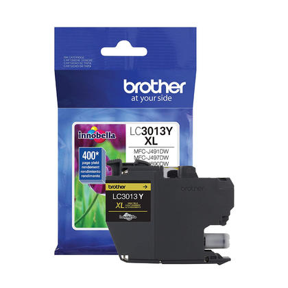 Brother LC3013YS - High Yield - yellow - original - ink cartridge - for Brother MFC-J491DW, MFC-J497DW, MFC-J895DW
